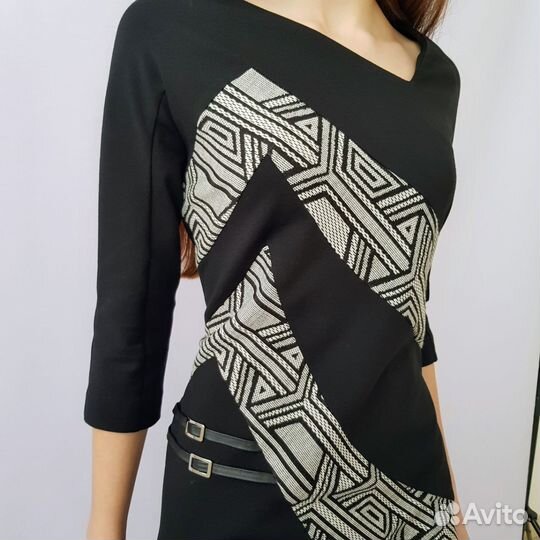 Платье трикотажное женское 44