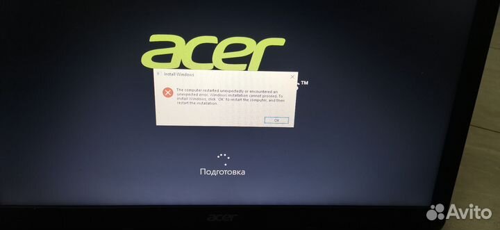 Ноутбук acer