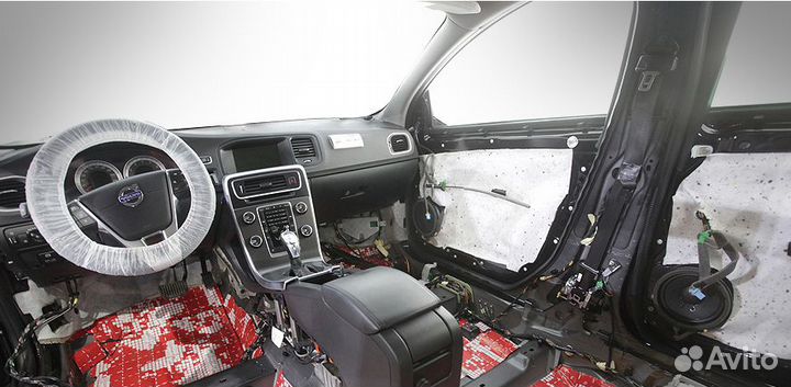 Шумоизоляция Volvo S60 II