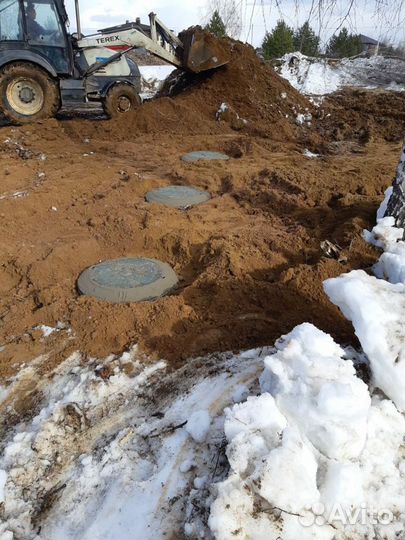 Жби септик переливной для частного дома