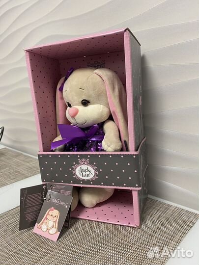 Мягкая игрушка Зайка Jack&Lin