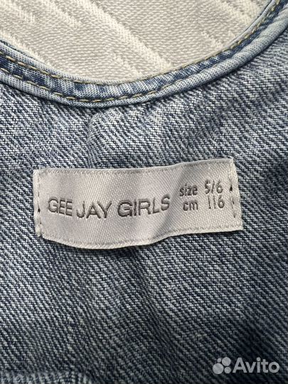 Сарафан джинсовый для девочки