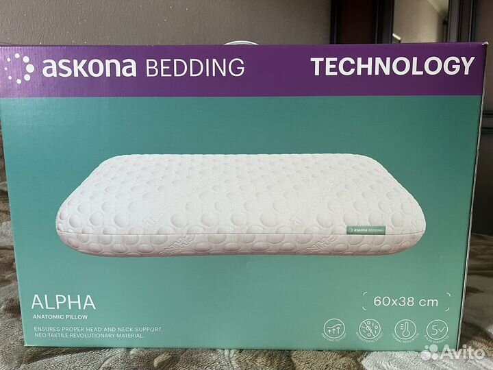Анатомическая подушка Askona