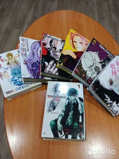 Токийский гуль манга, 1-7 тома