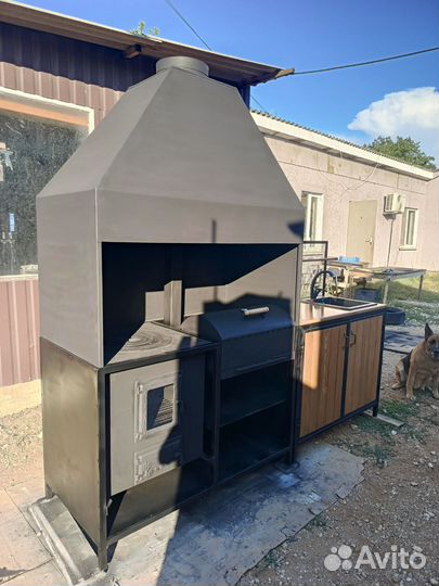 Мангальная зона модульная