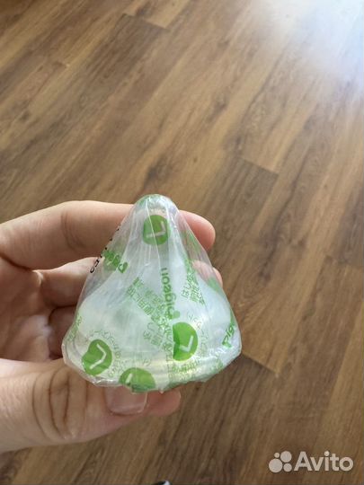 Pigeon бутылочка новая стекло 240мл + соски