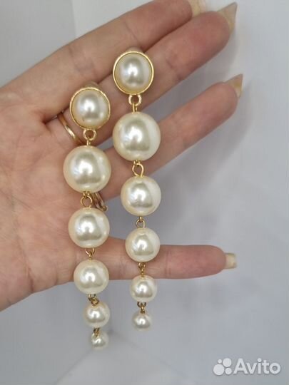 Серьги бижутерия