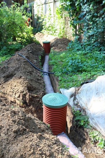 Автономная канализация под ключ за 1 день