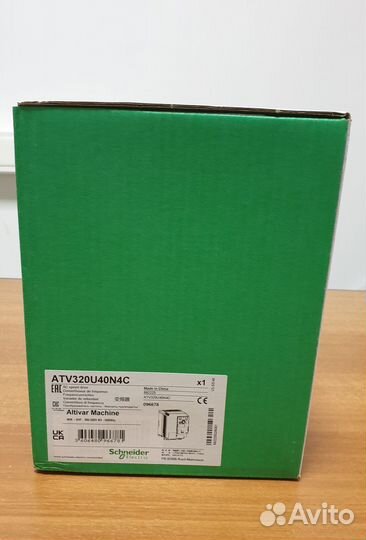 ATV320U40N4C преобразователь частоты ATV320