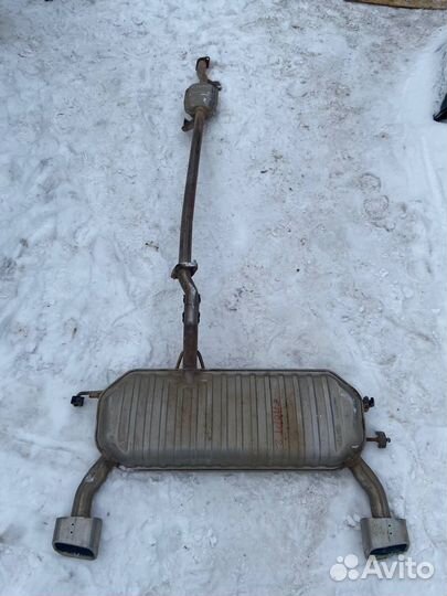 Глушитель Kia Sportage 2 В сборе