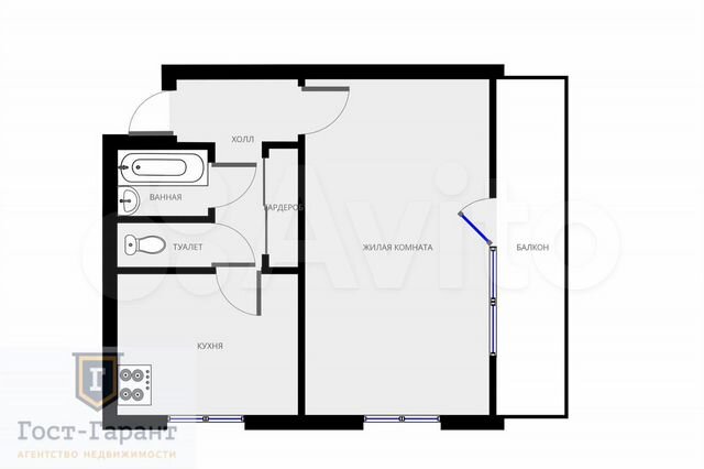 Ам планировка комнатной квартиры 1-к квартира, 33 м², 2/12 эт. в аренду Москве Снять квартиру Авито