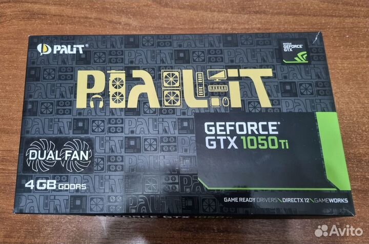 Видеокарта gtx 1050 ti 4gb
