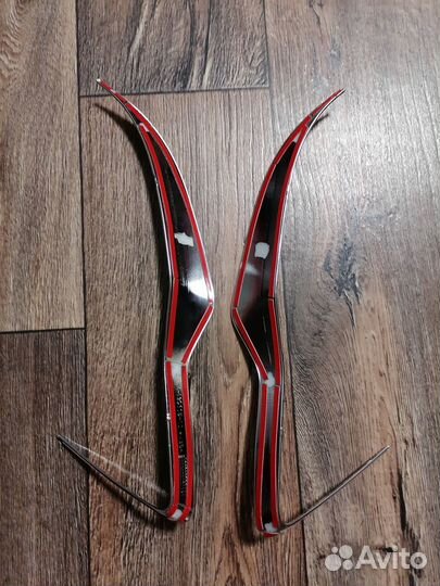 Накладки на фары (реснички) Subaru Forester SJ