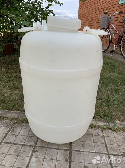 Фляга пластмассовая 50 л для пищевых продуктов