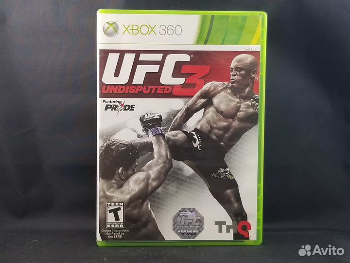 Игра для приставки xbox 360 ufc 3 лицензия