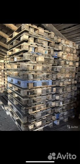 Поддоны Деревянные б/у, паллеты, поддоны