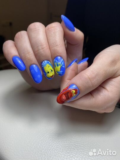 Маникюр с покрытием гель лаком