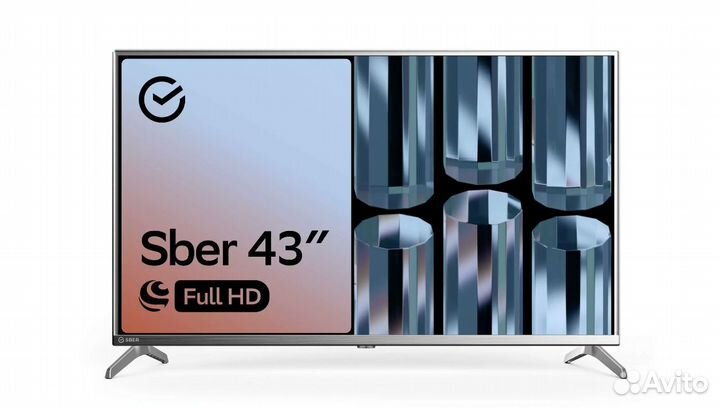 Телевизор Sber SDX-43F2012S, 43