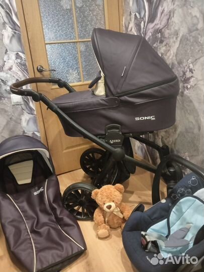 Коляска sonic plus 3 в 1