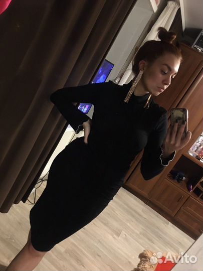 Платье лапша длинное