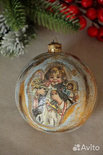 Елочные игрушки стекло новые