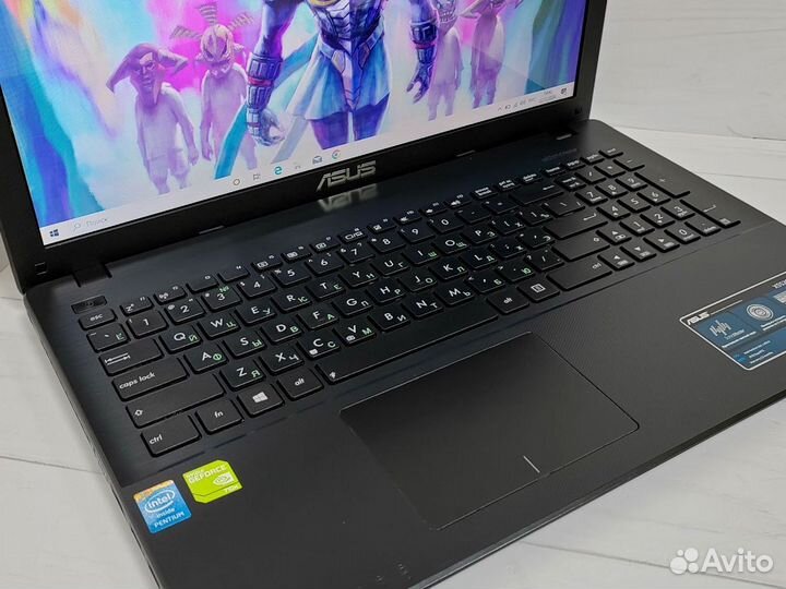 Игровой Ноутбук SSD windows 10 2 видеокарты Asus