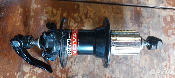 Втулки переднего и заднего колеса novatec