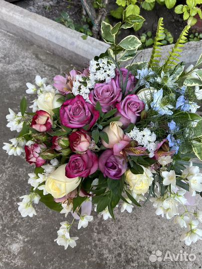 Коробка с цветами