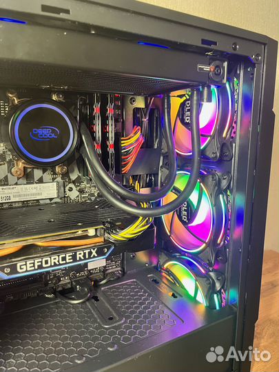 Игровой пк ryzen 7 3700x RTX 2060super 32gb