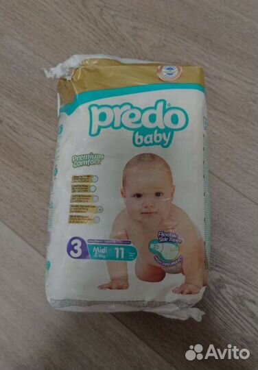 Памперс Predo Midi 10 шт