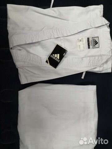 Кимоно 190 лёгкое адидас для карате