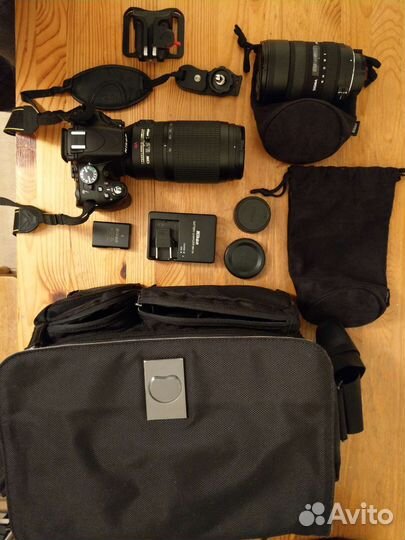 Зеркальный фотоаппарат nikon d5100