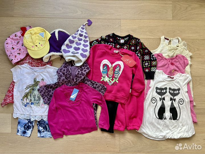 Вещи пакетом на девочку 92