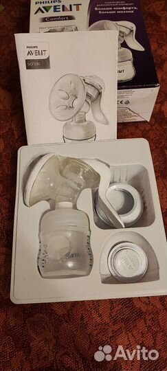 Молокоотсос philips avent ручной