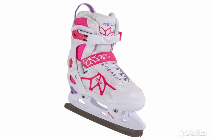 Коньки раздвижные детские Tech Team Gerda р.37-40