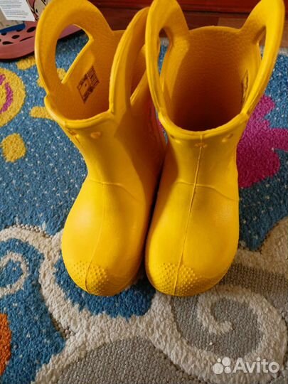 Резиновые сапоги crocs c 8
