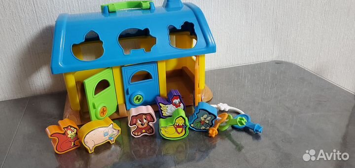 Домик сортер полесье