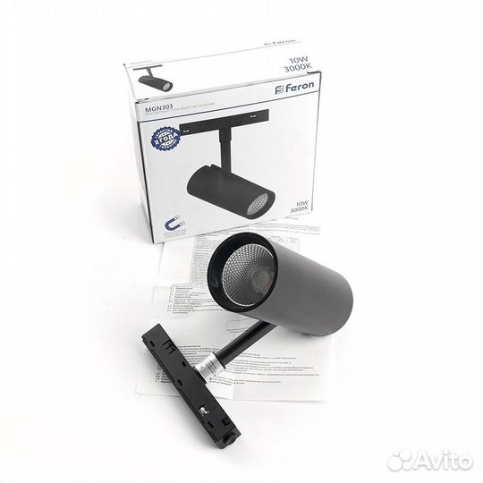 Светильник трековый магнитный MGN303 10W 41949