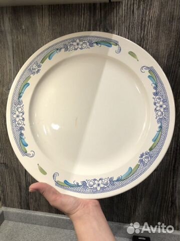 Тарелка Конакова зик СССР 35 см