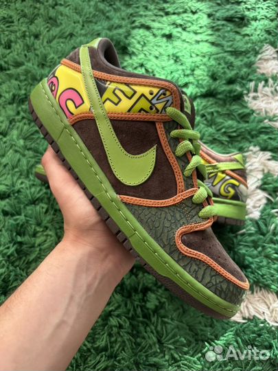 10us и 11us Nike Dunk SB Low Pro De La Soul