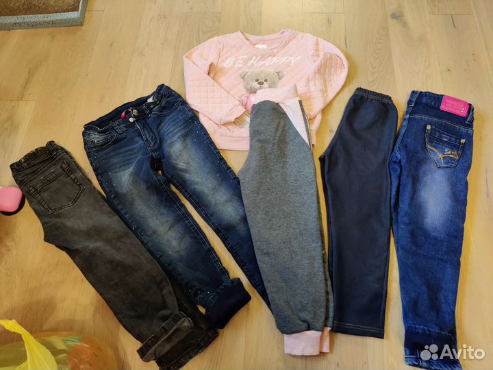 Пакет одежды для девочки 110-122