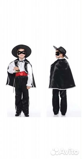 Карнавальный костюм Зорро