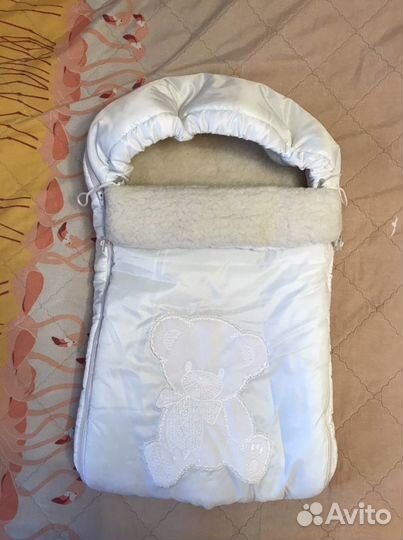 Зимний конверт для коляски