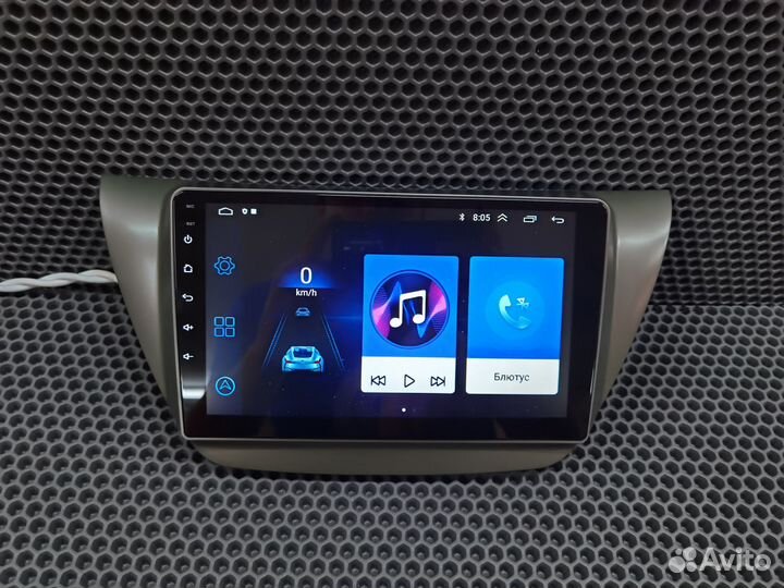 Магнитола Android 9 дюймов IPS экран новая