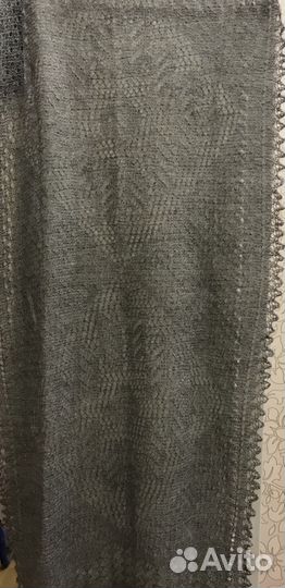 Палантин пуховый