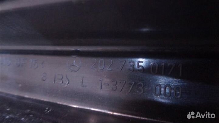 Накладка рамки двери задней левой Mercedes Benz C