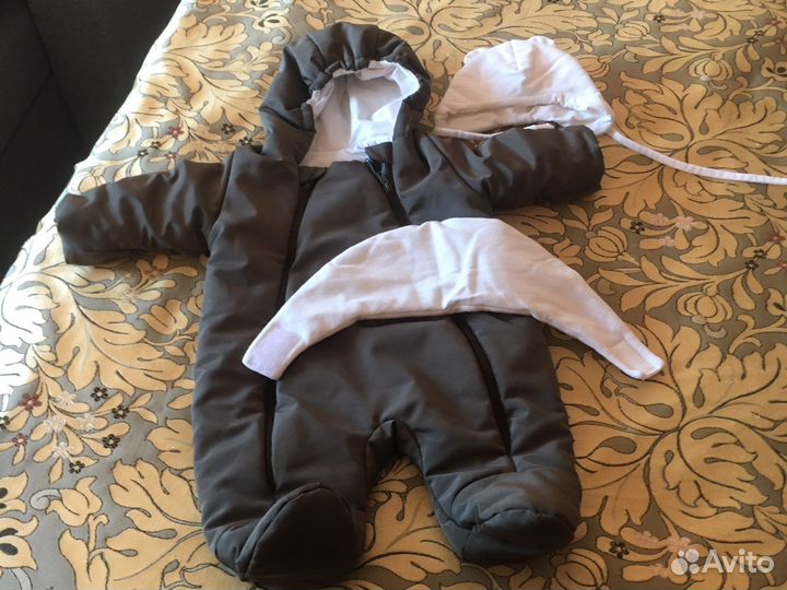 Конверт в коляску и комбинезон