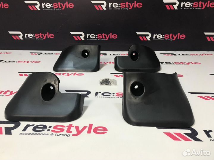 Брызговики Toyota Vanguard ха30 без фендеров R1439