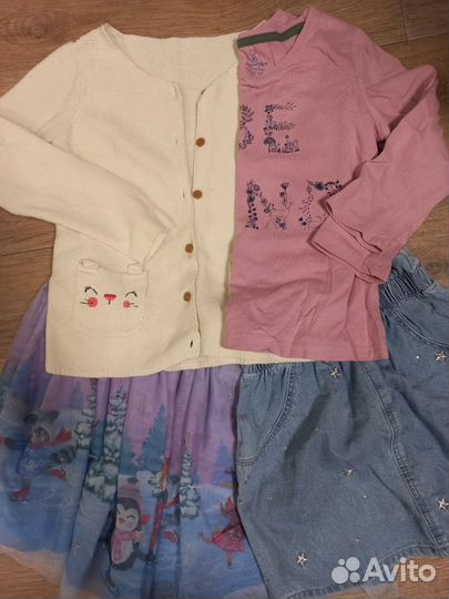 Большой пакет одежды 5-7 лет