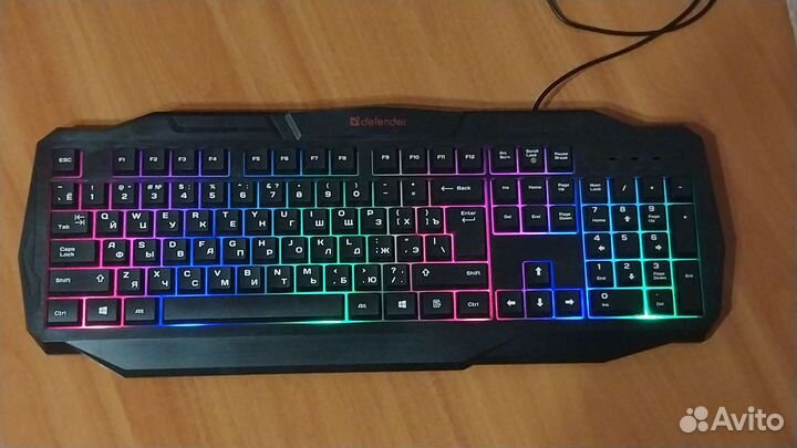 Игровая клавиатура с подсветкой